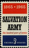 Scott 1267<br />5c Salvation Army<br />Pane Single<br /><span class=quot;smallerquot;>(reference or stock image)</span>