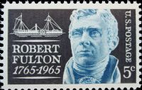 Scott 1270<br />5c Robert Fulton<br />Pane Single<br /><span class=quot;smallerquot;>(reference or stock image)</span>