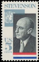 Scott 1275<br />5c Adlai Stevenson<br />Pane Single<br /><span class=quot;smallerquot;>(reference or stock image)</span>