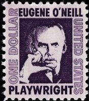 Scott 1294<br />$1.00 Eugene O'Neill<br />Pane Single; Untagged<br /><span class=quot;smallerquot;>(reference or stock image)</span>