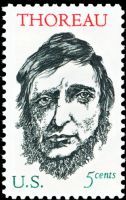 Scott 1327<br />5c Thoreau<br />Pane Single<br /><span class=quot;smallerquot;>(reference or stock image)</span>