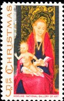 Scott 1336<br />5c Madonna and Child by Hans Memling<br />Pane Single<br /><span class=quot;smallerquot;>(reference or stock image)</span>