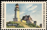 Scott 1391<br />6c Maine Statehood<br />Pane Single<br /><span class=quot;smallerquot;>(reference or stock image)</span>