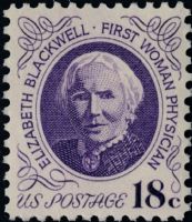 Scott 1399<br />18c Dr Elizabeth Blackwell<br />Pane Single; Overall Tag<br /><span class=quot;smallerquot;>(reference or stock image)</span>