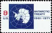 Scott 1431<br />8c Antarctic Treaty<br />Pane Single<br /><span class=quot;smallerquot;>(reference or stock image)</span>