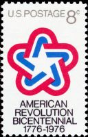 Scott 1432<br />8c American Bicentennial Emblem<br />Pane Single<br /><span class=quot;smallerquot;>(reference or stock image)</span>