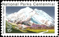 Scott 1454<br />15c Mount McKinley<br />Pane Single<br /><span class=quot;smallerquot;>(reference or stock image)</span>