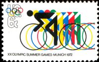 Scott 1460<br />6c Games of the XX Olympiad 1972<br />Pane Single<br /><span class=quot;smallerquot;>(reference or stock image)</span>