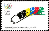 Scott 1461<br />8c XI Olympic Winter Games 1972<br />Pane Single<br /><span class=quot;smallerquot;>(reference or stock image)</span>