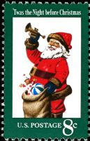 Scott 1472<br />8c Santa Claus<br />Pane Single<br /><span class=quot;smallerquot;>(reference or stock image)</span>