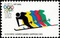 Scott C85<br />11c XIII Olympic Winter Games: 1980 - Lake Placid NY<br />Pane Single<br /><span class=quot;smallerquot;>(reference or stock image)</span>