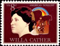 Scott 1487<br />8c Willa Cather<br />Pane Single<br /><span class=quot;smallerquot;>(reference or stock image)</span>