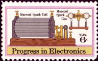 Scott 1500<br />6c Marconis Spark Coil and Gap (Radio)<br />Pane Single<br /><span class=quot;smallerquot;>(reference or stock image)</span>