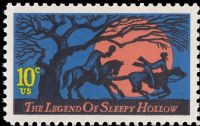 Scott 1548<br />10c Legend of Sleepy Hollow<br />Pane Single<br /><span class=quot;smallerquot;>(reference or stock image)</span>