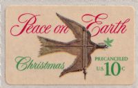 Scott 1552<br />10c Peace on Earth<br />Pane Single<br /><span class=quot;smallerquot;>(reference or stock image)</span>