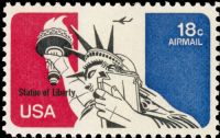 Scott C87<br />18c Statue of Liberty<br />Pane Single<br /><span class=quot;smallerquot;>(reference or stock image)</span>