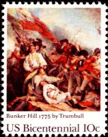 Scott 1564<br />10c Battle of Bunker Hill<br />Pane Single<br /><span class=quot;smallerquot;>(reference or stock image)</span>