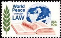 Scott 1576<br />10c World Peace through Law - 7th Conference<br />Pane Single<br /><span class=quot;smallerquot;>(reference or stock image)</span>