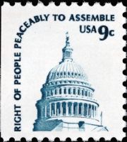 Scott 1590A<br />9c Capital Dome (VB)<br />Booklet Pane Single<br /><span class=quot;smallerquot;>(reference or stock image)</span>