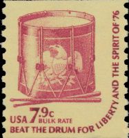 Scott 1615<br />7.9c Drum<br />Coil Single; Shiny Gum; Overall Tag<br /><span class=quot;smallerquot;>(reference or stock image)</span>