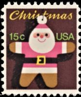 Scott 1800<br />15c Santa Cookie<br />Pane Single<br /><span class=quot;smallerquot;>(reference or stock image)</span>