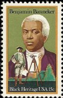 Scott 1804<br />15c Benjamin Banneker<br />Pane Single<br /><span class=quot;smallerquot;>(reference or stock image)</span>