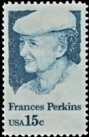 Scott 1821<br />15c Frances Perkins<br />Pane Single<br /><span class=quot;smallerquot;>(reference or stock image)</span>