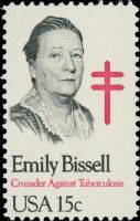 Scott 1823<br />15c Emily Bissell<br />Pane Single<br /><span class=quot;smallerquot;>(reference or stock image)</span>