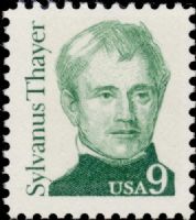 Scott 1852<br />9c Sylvanus Thayer<br />Pane Single<br /><span class=quot;smallerquot;>(reference or stock image)</span>