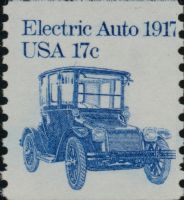 Scott 1906<br />17c Electric Auto 1917<br />Coil Single; Overall Tag<br /><span class=quot;smallerquot;>(reference or stock image)</span>