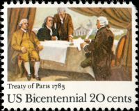 Scott 2052<br />20c Treaty of Paris<br />Pane Single<br /><span class=quot;smallerquot;>(reference or stock image)</span>