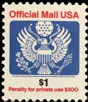 Scott O151<br />$1.00 Great Seal<br />Pane Single<br /><span class=quot;smallerquot;>(reference or stock image)</span>