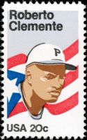 Scott 2097<br />20c Roberto Clemente <br />Pane Single<br /><span class=quot;smallerquot;>(reference or stock image)</span>