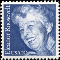 Scott 2105<br />20c Eleanor Roosevelt<br />Pane Single<br /><span class=quot;smallerquot;>(reference or stock image)</span>