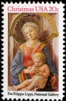 Scott 2107<br />20c Madonna and Child by Fra Filippo Lippi<br />Pane Single<br /><span class=quot;smallerquot;>(reference or stock image)</span>