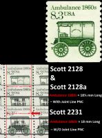 Scott 2128<br />8.3c Ambulance 1860s (Coil)<br />Coil Single<br /><span class=quot;smallerquot;>(reference or stock image)</span>