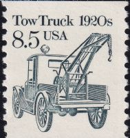 Scott 2129<br />8.5c Tow Truck 1920s (Coil)<br />Coil Single<br /><span class=quot;smallerquot;>(reference or stock image)</span>