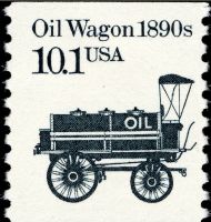 Scott 2130<br />10.1c Oil Wagon 1890s (Coil)<br />Coil Single<br /><span class=quot;smallerquot;>(reference or stock image)</span>