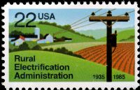 Scott 2144<br />22c Rural Electrification Act<br />Pane Single<br /><span class=quot;smallerquot;>(reference or stock image)</span>
