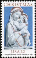 Scott 2165<br />22c Madonna and Child<br />Pane Single<br /><span class=quot;smallerquot;>(reference or stock image)</span>