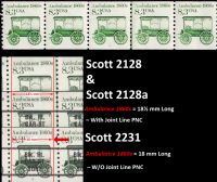 Scott 2128a<br />8.3c Ambulance 1860s - Bureau Precancel Blk. Rt. CAR-RT SORT<br />PNC5 - Plate 1<br /><span class=quot;smallerquot;>(reference or stock image)</span>