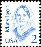 Scott 2169<br />2c Mary Lyon<br />Pane Single; Large Block Tag<br /><span class=quot;smallerquot;>(reference or stock image)</span>