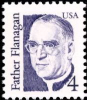 Scott 2171<br />4c Father Flanagan<br />Blue-Violet; Pane Single<br /><span class=quot;smallerquot;>(reference or stock image)</span>