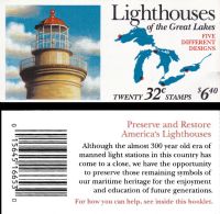 Scott BK230<br />$6.40 | 32c Great Lakes Lighthouse<br />Booklet<br /><span class=quot;smallerquot;>(reference or stock image)</span>