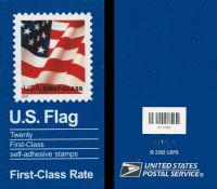 Scott BK290<br />($7.40] | Rate Change - First Class Flag<br />Booklet<br /><span class=quot;smallerquot;>(reference or stock image)</span>