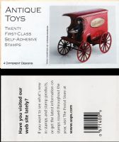 Scott BK291<br />-$7.40 | Rate Change - First Class Toys<br />Booklet<br /><span class=quot;smallerquot;>(reference or stock image)</span>