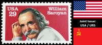 Scott 2538<br />29c William Saroyan<br />Pane Single<br /><span class=quot;smallerquot;>(reference or stock image)</span>