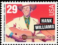 Scott 2723<br />29c Hank Williams<br />Pane Single<br /><span class=quot;smallerquot;>(reference or stock image)</span>
