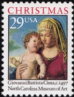 Scott 2789<br />29c Madonna and Child by Giovanni Battista Cima<br />Pane Single<br /><span class=quot;smallerquot;>(reference or stock image)</span>