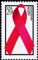 Scott 2806<br />29c Aids Awareness (Pane) (Pane / VB)<br />Pane Single<br /><span class=quot;smallerquot;>(reference or stock image)</span>
